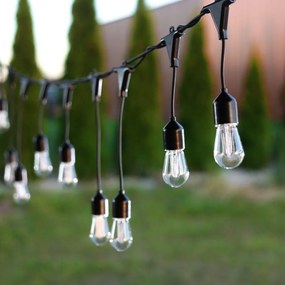 Catena luminosa a LED Lampadina, 10 luci, lunghezza 8 m - DecoKing