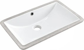 Mexen Venus lavabo sottopiano 60 x 37 cm, bianco - 25416000