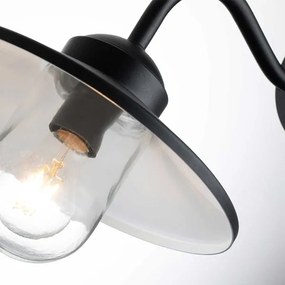 Elstead KLAMPENBORG-PIR-BK-Lampada da esterno con sensore KLAMPENBORG 1xE27/60W/230V IP44