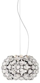 Foscarini - Caboche Plus LED Piccolo Lampada a Sospensione 3,2m Trasparente Foscarini