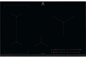 Piano cottura elettrico 4 zone L 80 cm LIL83443 ELECTROLUX nero