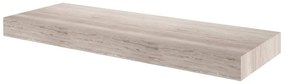 Top per lavabo Neo SENSEA L 136 x H 10 x P 48.5 cm beige stratificato, effetto pietra naturale