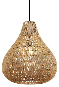 Lampada a sospensione scandinava marrone 45 cm - Lina Natural