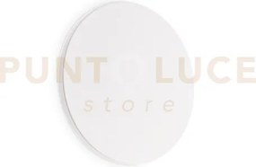 Cover applique a paret led 3000k 9,5w 730 lm bianco d.15cm ip20