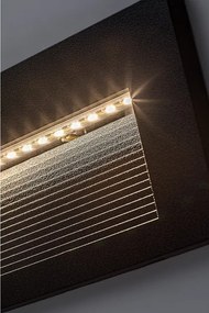 Rabalux 77190 - Applique da parete per esterni KAVALA LED/6W/230V IP65 nera