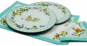 Royal Family - Set 6 Sottopiatti in PVC " Spring Easter"