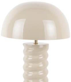 Lampada da tavolo grigia (altezza totale 45 cm) Gracio – Leitmotiv