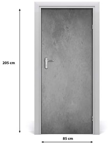 Adesivo per porta Sfondo concreto 85x205 cm