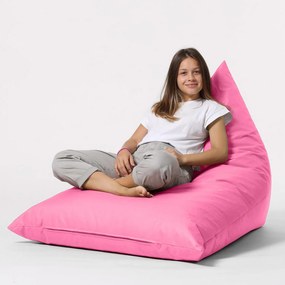 Poltrona sacco rosa 145x35x90 cm