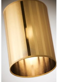 Jupiter 2090 - Lampadario sospeso a cavo CORTINA 1xE27/15W/230V oro/nero