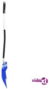 vidaXL Pala da Neve Blu 145 cm in Alluminio