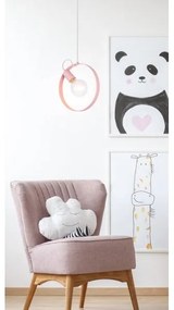 Lampadario a sospensione con filo NEXO 1xE27/40W/230V rosa