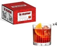 Set 4 bicchieri Negroni RCR Cristalleria Italiana