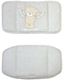 Cuscino per seggiolone grigio Heartbreakerbär – Roba