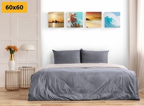 Set di quadri – Vita al mare