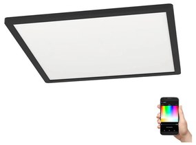 Eglo 900094 - LED RGBW Plafoniera dimmerabile ROVITO-Z LED/16,5W/230V nero