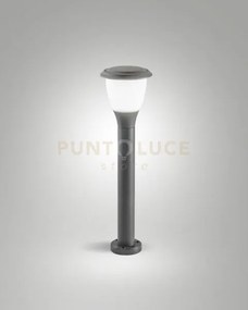 Thiago paletto grigio scuro cm.60 da giardino attacco e27 ip65