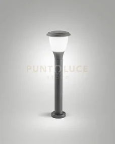 Thiago paletto grigio scuro cm.60 da giardino attacco e27 ip65
