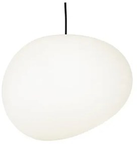 Gregg Esterno Lampada a Sospensione Large 10m Bianco - Foscarini