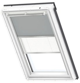 Tenda per finestra da tetto oscurante e filtrante VELUX DFD UK08 0705S L 134 x H 140 cm grigio