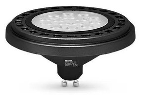 Lampadina LED AR111 GU10/12W/230V 4000K nero 30°