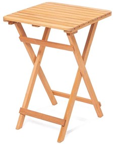 Tavolo da giardino 60x60 cm faggio