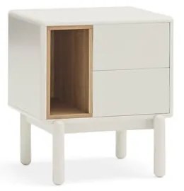 Comodino color crema Corvo – Teulat