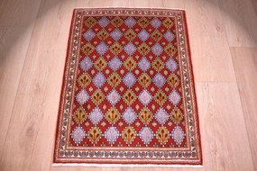 Kashan Tappeto 80 x 60 (Iran) Annodato A Mano