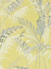 Tapete Palm House von Sanderson - Chartreuse/ Grey