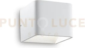 Click applique a parete in alluminio biemissione a led 3000k 6w  52...