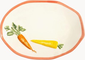 Piatto da portata fatto a mano Carota