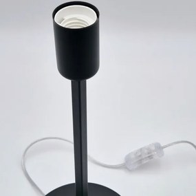 Lampada da tavolo ASTRID 1xE27/60W/230V opaco nero