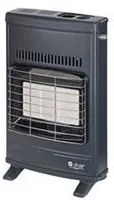 stufa infrarossi a gas metano ventilata 4200w grigia - misure cm.42,5x15x64h. peso kg.7,6 - eco42t fer344463