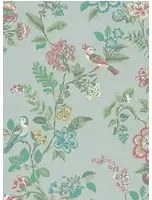 Eijffinger Carta da parati Botanical Print - Hellgrün