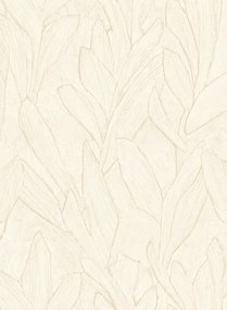 Arte International Carta da parati Piante - Cream