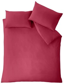 Biancheria da letto singola rosa scuro 135x200 cm So Soft Easy Iron - Catherine Lansfield