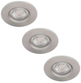Philips - Pacco da 3x Lampade da bagno LED dimmerabili LED/5W/230V 2700K IP65