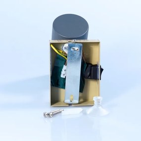 Globo 57911-1G - Faretto da parete ROBBY 1xGU10/25W/230V grigio/marrone