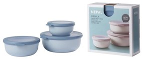 Scatole per alimenti in set da 3 Cirqula Nordic - Mepal