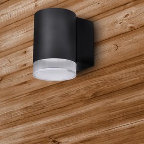 Brilagi - Applique da esterno LED RGBW MATERA 1xGU10/6W/230V nero IP54
