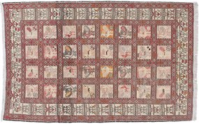 Kilim Tappeto 190 x 120 Beige (Iran) Annodato A Mano