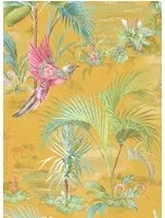 Eijffinger Carta da parati Palm Scenes - gelb