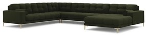 Divano angolare verde (angolo sinistro) Bali - Cosmopolitan Design