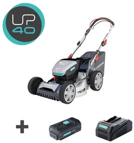 Tagliaerba a batteria a velocità non regolabile STERWINS 40V L 46 cm, 1 batteria inclusa