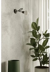 Sollux SL.1433 - Applique LOOP 1xE27/15W/230V nero