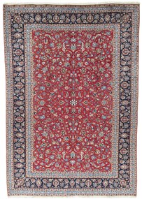Kashan Tappeto persiano 350 x 250 Rosso (Iran) Annodato A Mano
