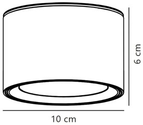 Nordlux - Plafoniera LED dimmerabile FALLON LED/5,5W/230V