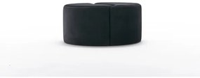 Pouf JING Ø 80 cm antracite