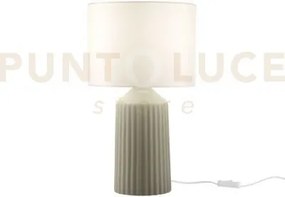 Lume sahara in ceramica verde 1 luce attacco e27 misura totale d27,...