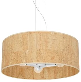 Lampadario su filo CORK 3xE27/60W/230V
